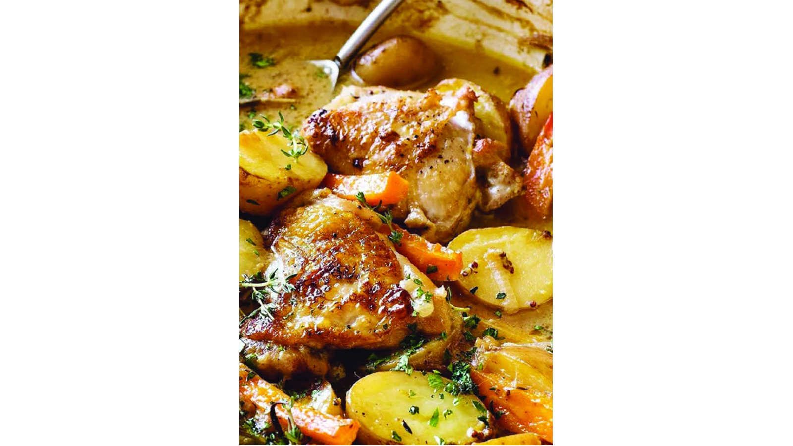 Chicken and potato bake
