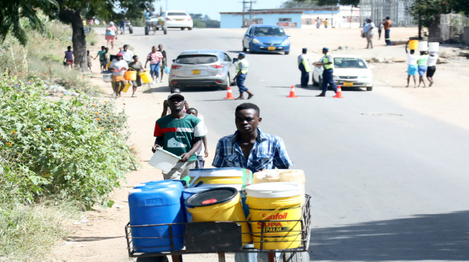 WATER CRISIS CHOKES BULAWAYO…Disease looms as residents drink from unsafe sources