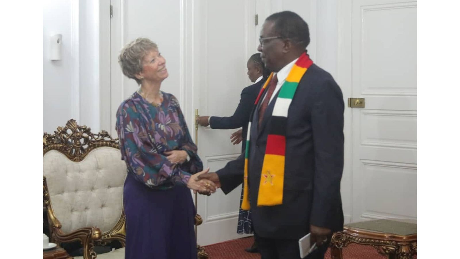 Netherlands Ambassador bids farewell to President Mnangagwa