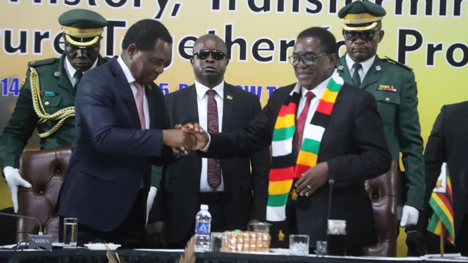 Continue supporting President Mnangagwa: Hichilema