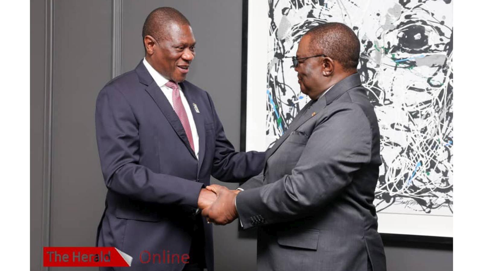 VP Chiwenga meets South African counterpart at G20 Summit