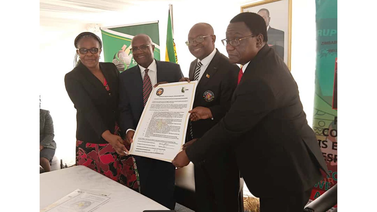 ZIMRA leadership signs anti-graft pledge