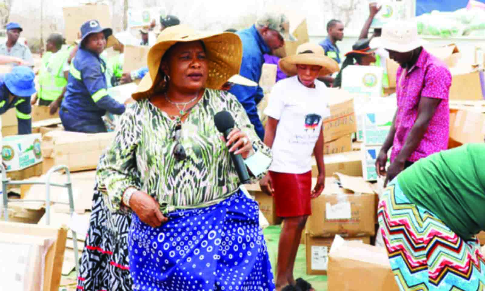 Early Xmas treat for Kanyemba as Mother Zim spreads love