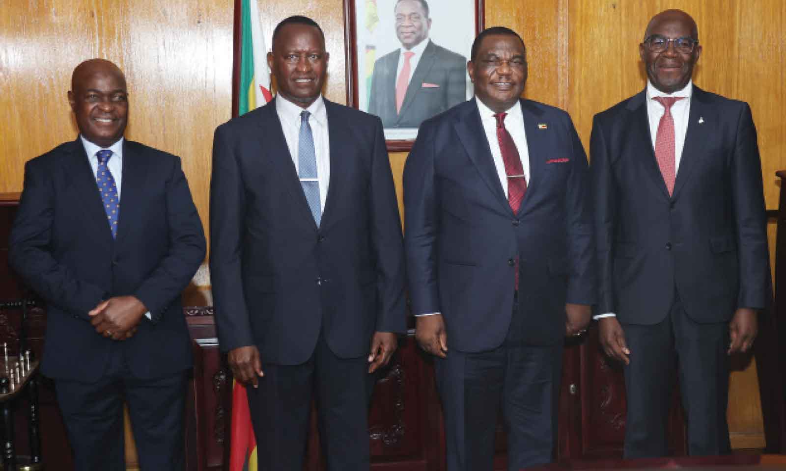 Four ambassadors-designate bid farewell to VP Chiwenga