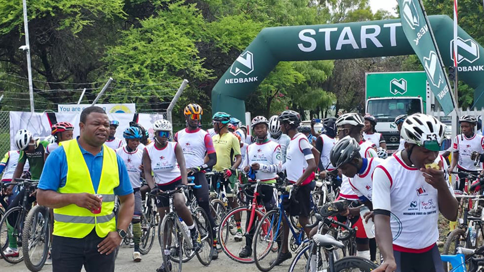 100 vulnerable children benefit from proceeds from the Tour de Great Dyke cycling