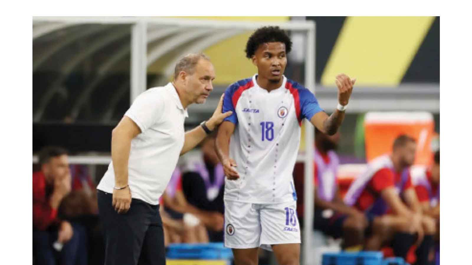 Haiti’s remote coach hails heroes