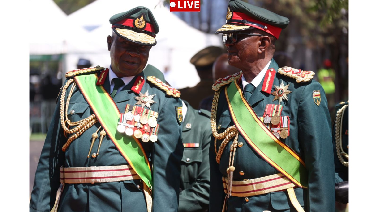 General Valerio Sibanda passes the baton to General Matatu