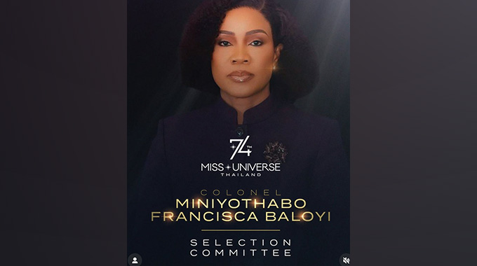 Breaking: Zimbabwe’s Colonel Baloyi-Chiwenga joins 2025 Miss Universe jury