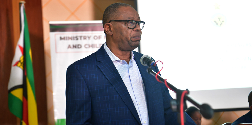 Health and Child Care Minister Dr Mombeshora
