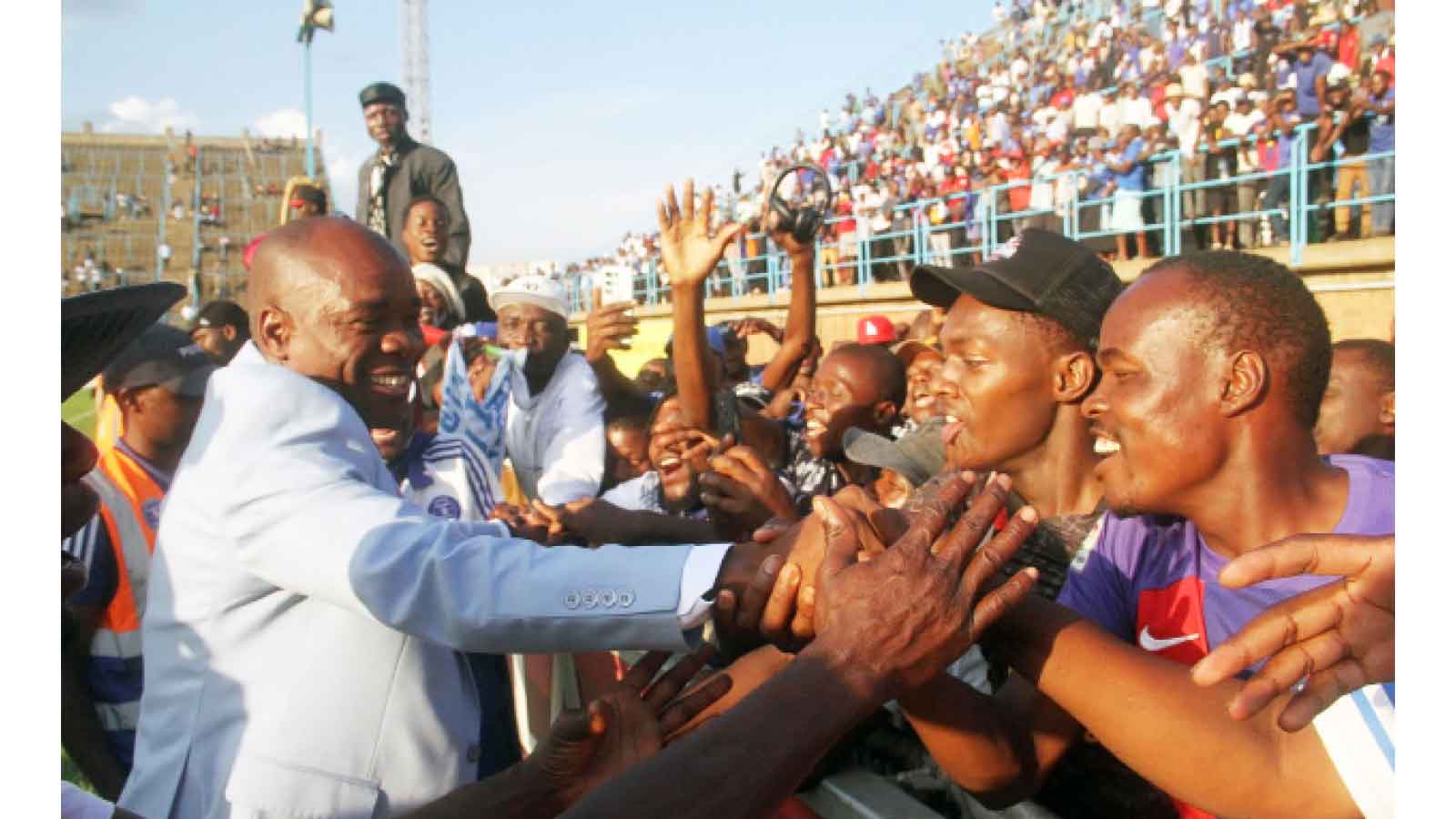 TWO TRADITIONAL GIANTS SURVIVE CHOP . . . Kelvin Kaindu says it’s a miracle . . . De Jongh blasts quality of players