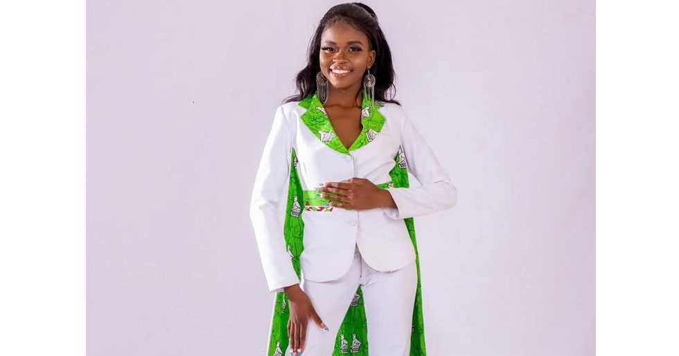 Last year's Miss Elite Zimbabbwe, Christine Ngoshi