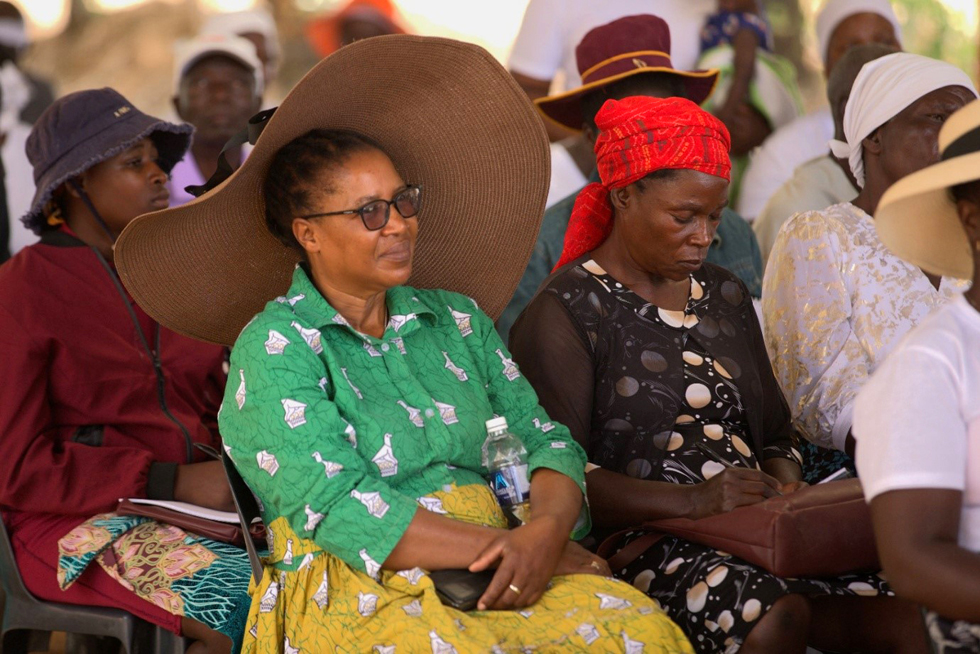 Local women attending the ASEC launch