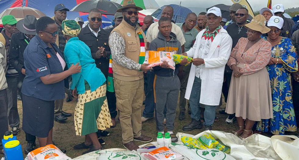 Timely inputs distribution strengthens food security