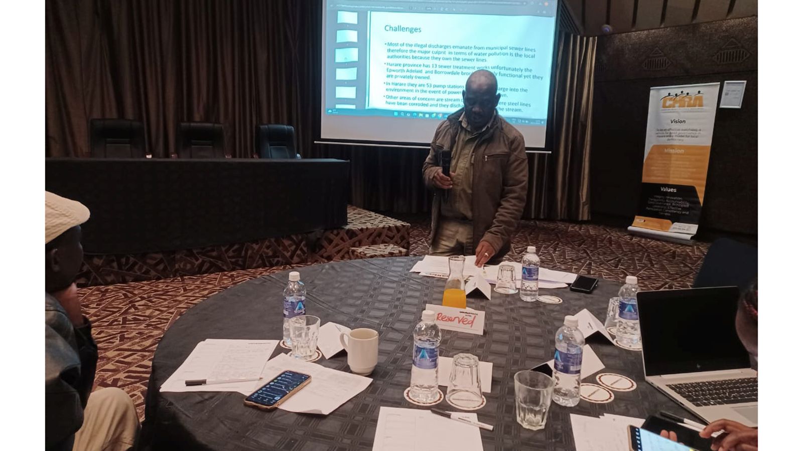 EMA concerned about water pollution in urban areas