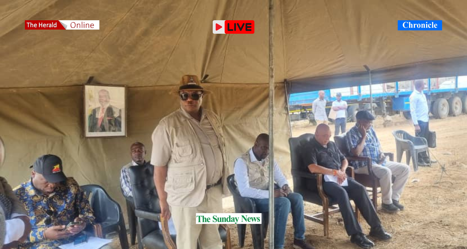 LIVE: Vice President Chiwenga tours key economic projects in Matabeleland North