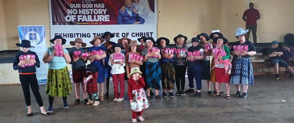 Some of the people with albinism from Chipinge’s hottest areas