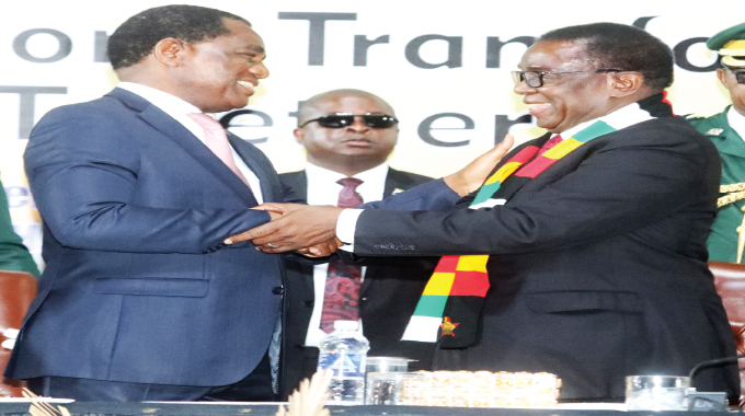 ‘Stronger together’ Zim, Zambia ink six MoUs to turbocharge economic ties