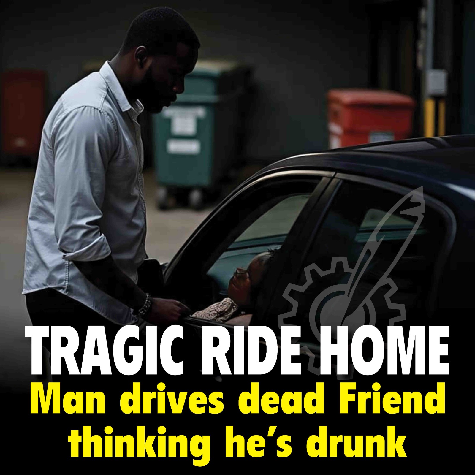 TRAGIC RIDE HOME: Man drives dead Friend thinking he’s drunk