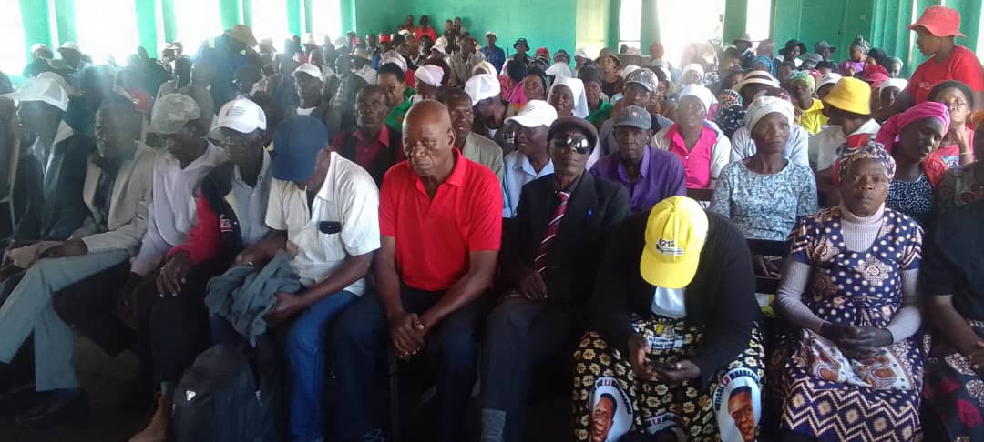Minister Mavhunga meets Veterans Community in Lupane