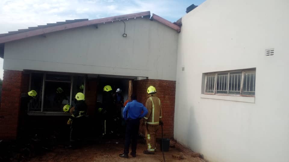 BLAZE BREAKER… Fire Brigade saves Nkulumane family