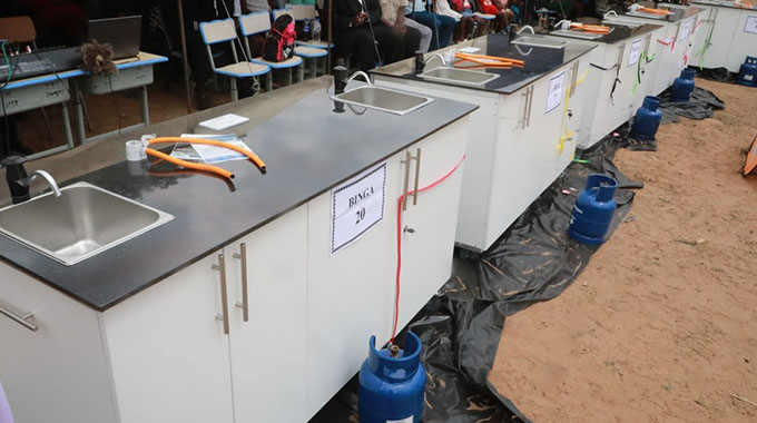 Nine Beitbridge secondary schools get a boost of Presidential science labs