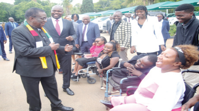 President empowers youths with disabilities
