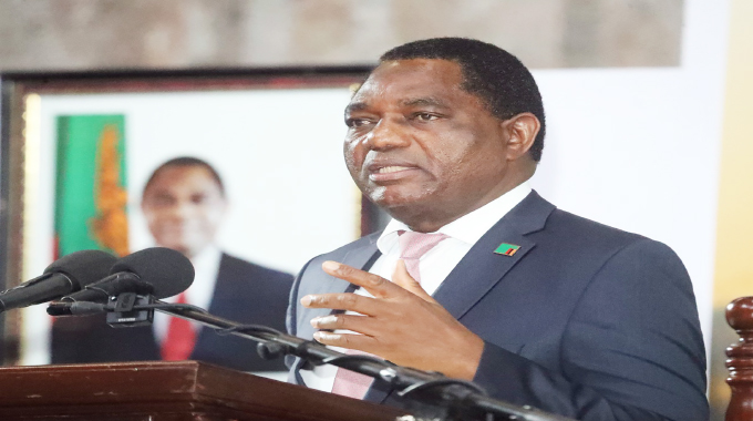 President Hichilema urges  Zimbabwe to rally behind ED
