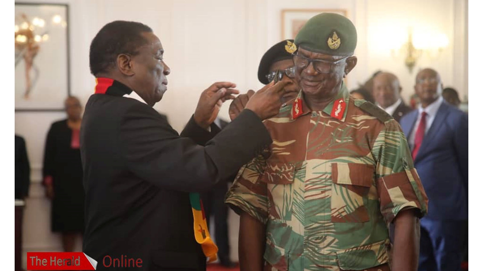 President Mnangagwa confers General Matatu with new rank as ZDF Commander