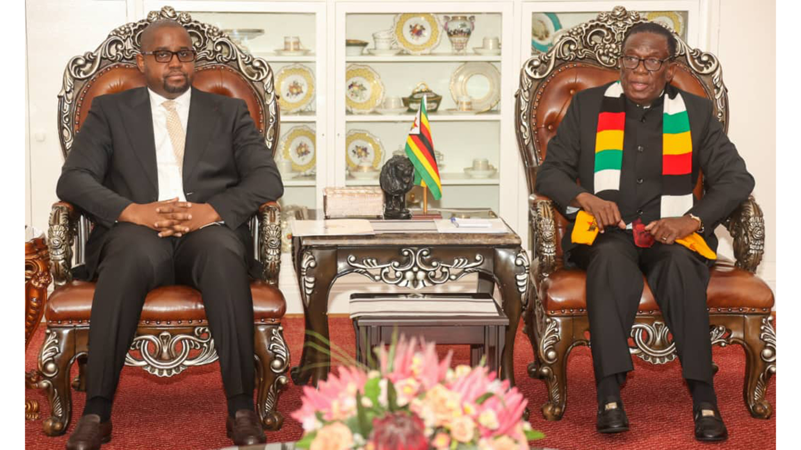 President Mnangagwa meets DRC special envoy
