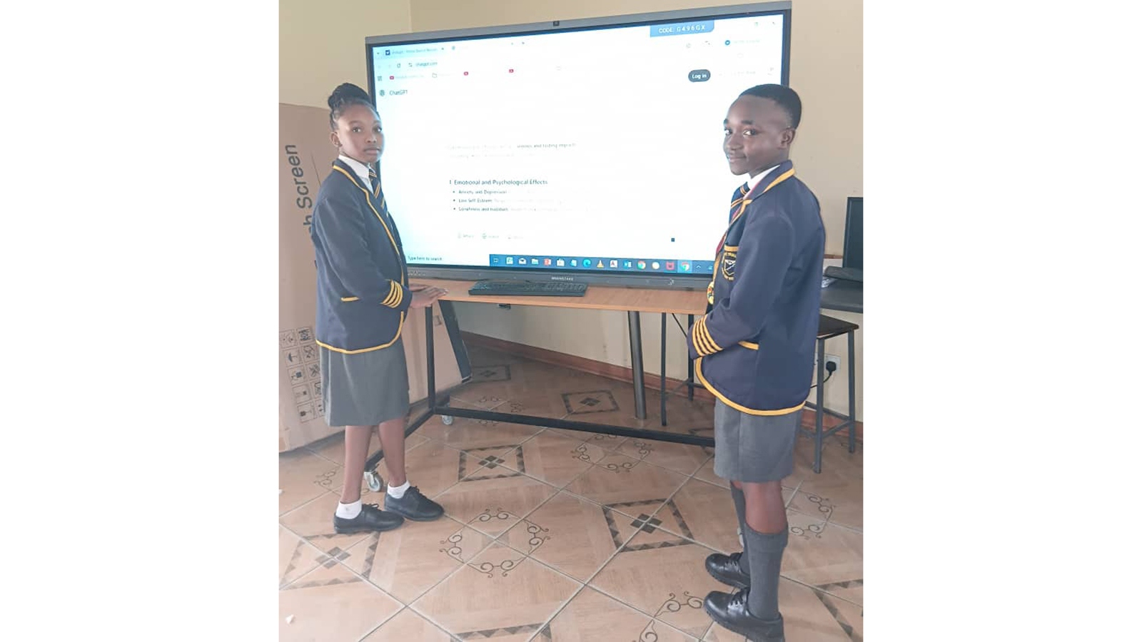  Zimbabwe advances education with interactive learning boards and AI ahead of nationwide digital programme