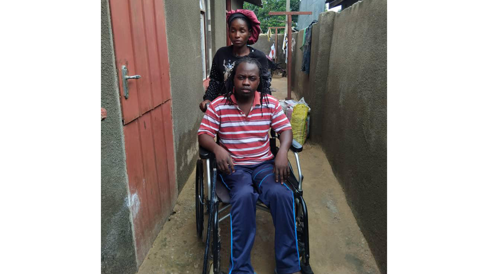 Visually impaired mother appeals for financial assistance for eye surgery