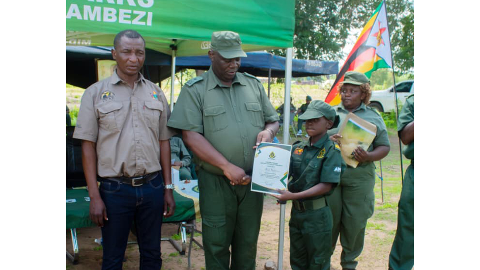 Mbire engages junior rangers in wildlife conservation and human-wildlife conflict mitigation