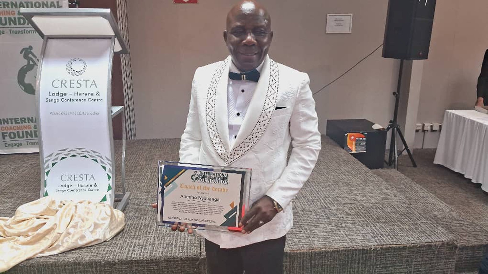 Zimbabwean Bishop, Dr Nyabanga named 2025 coach of the decade