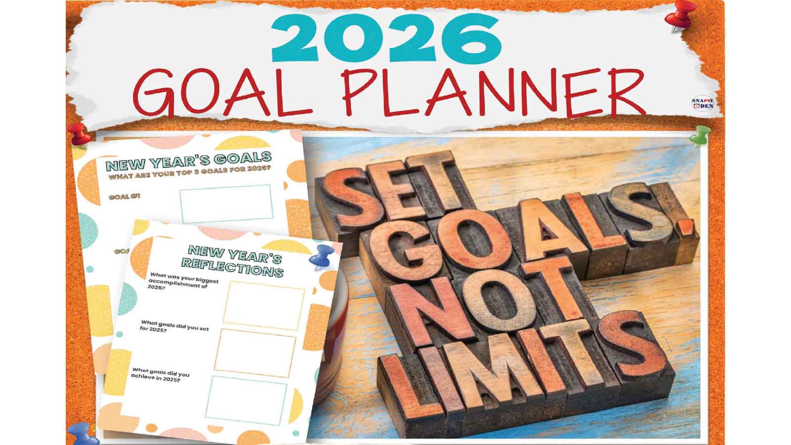 Set compelling, strong goals for 2026
