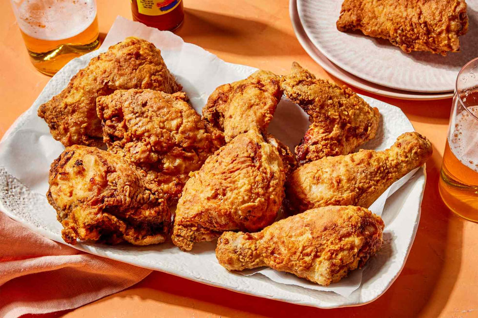Family favourites: Crispy fried chicken nuggets in a flash!