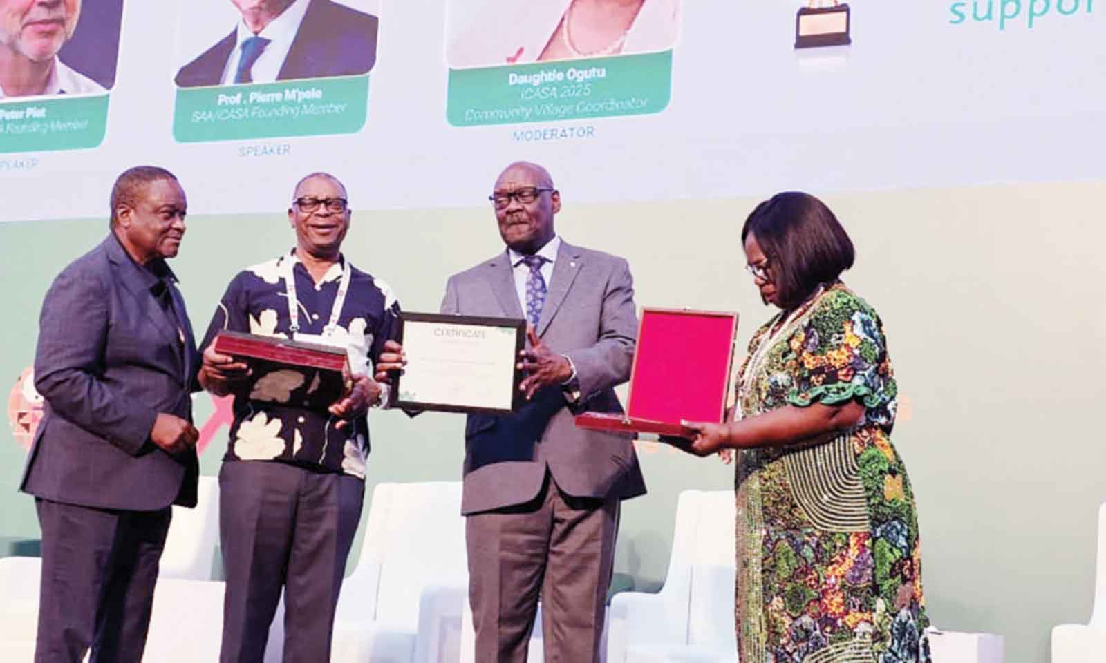 Leadership in HIV/Aids fight earns nation top awards