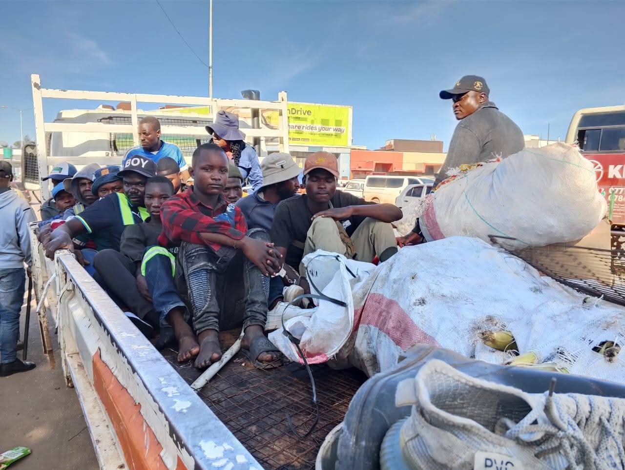 Maize cob vendors cleared from Harare CBD