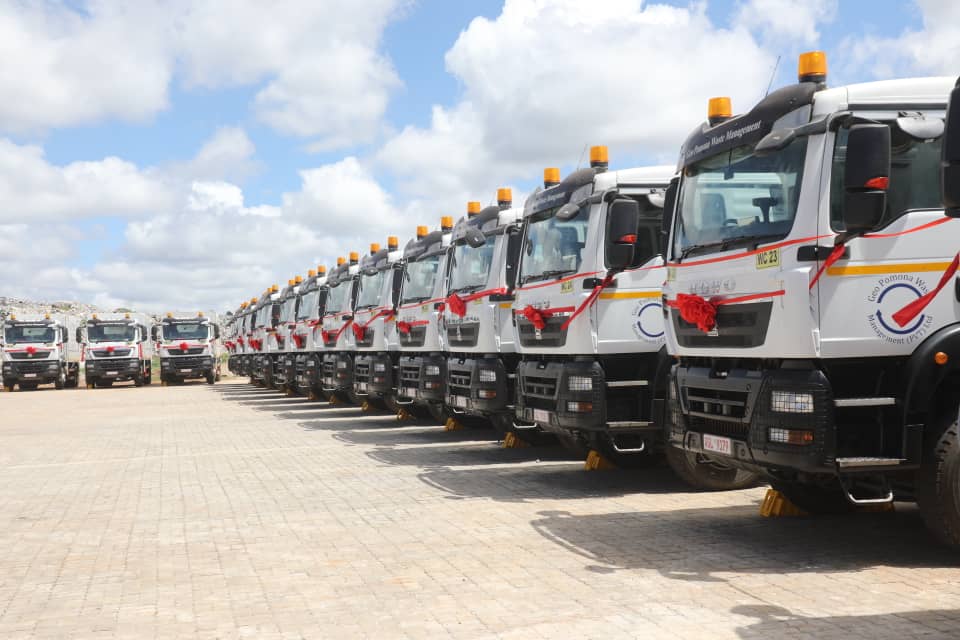 LIVE : President Mnangagwa commissions new fleet for Harare’s waste revolution