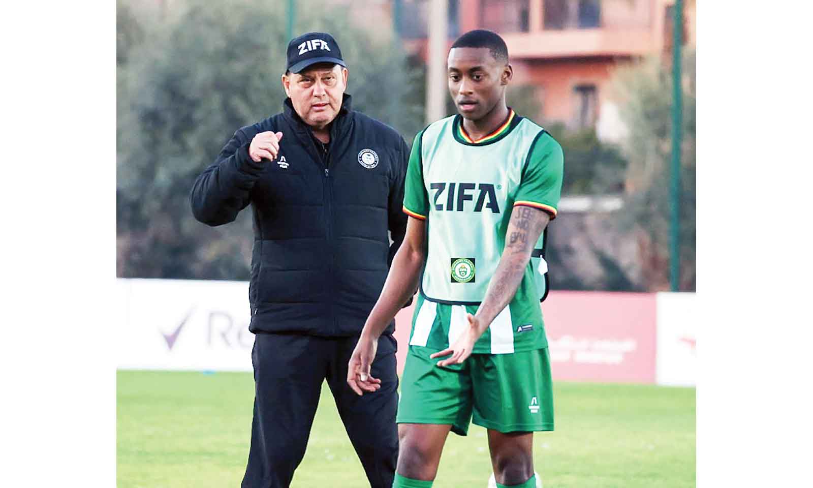 WARRIORS BEGIN AFCON HUNT . . . Marinica gives Zim a fighting chance against Egypt