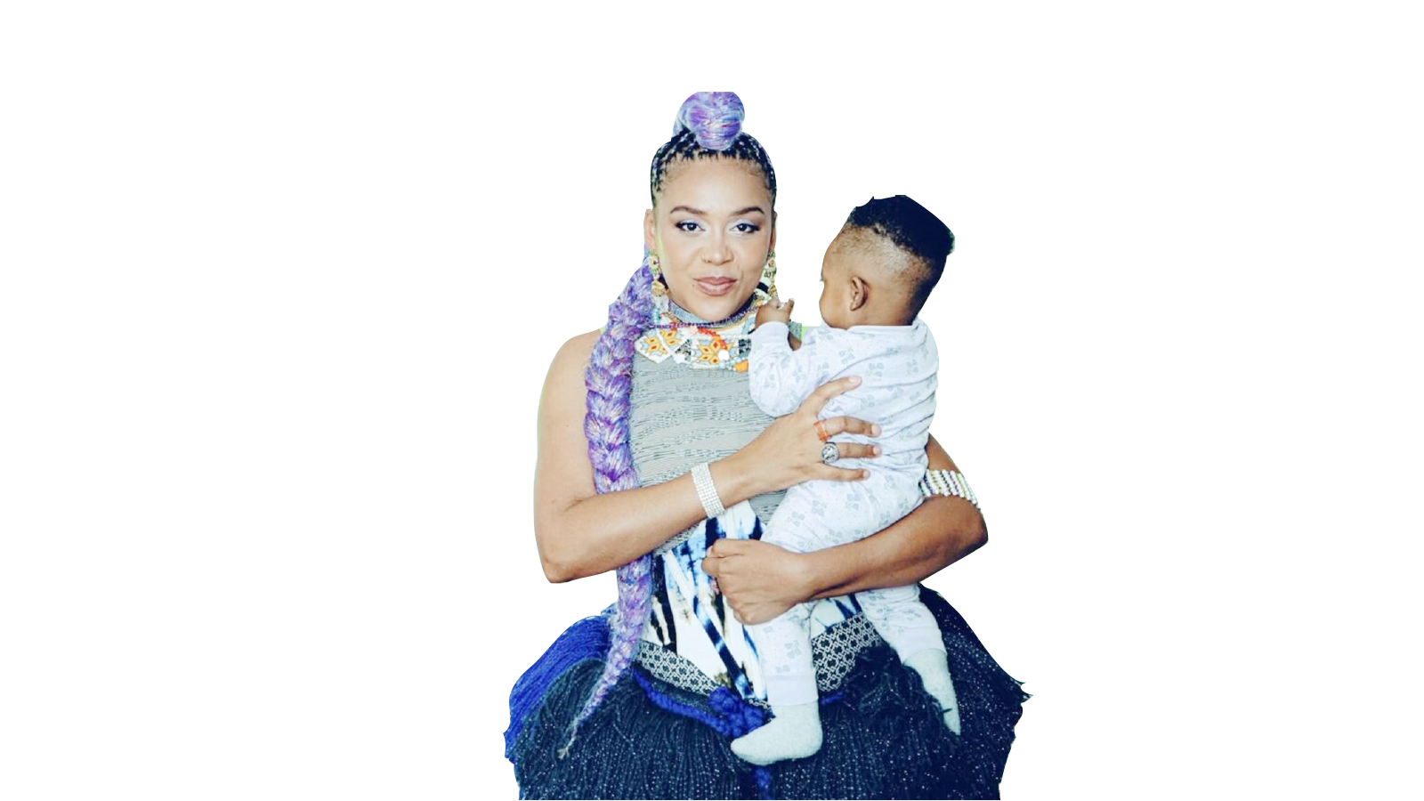 SHO MADJOZI SHARES FIRST PHOTOS WITH HER BABY BOY