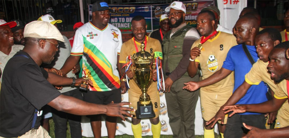 Pomp, funfare at social soccer showdown