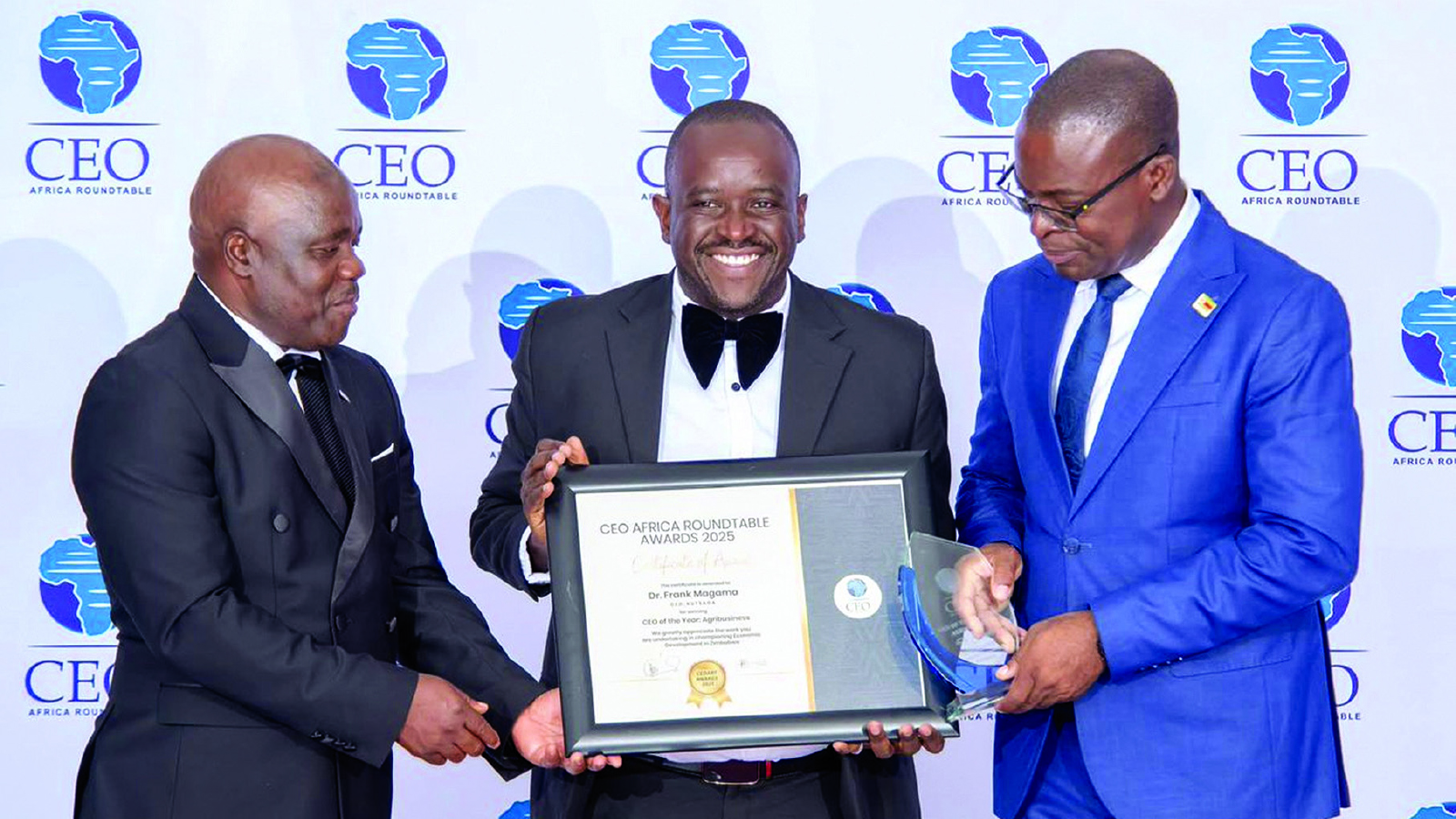 Kutsaga’s Dr Magama named CEO Africa Roundtable CEO of the Year 2025