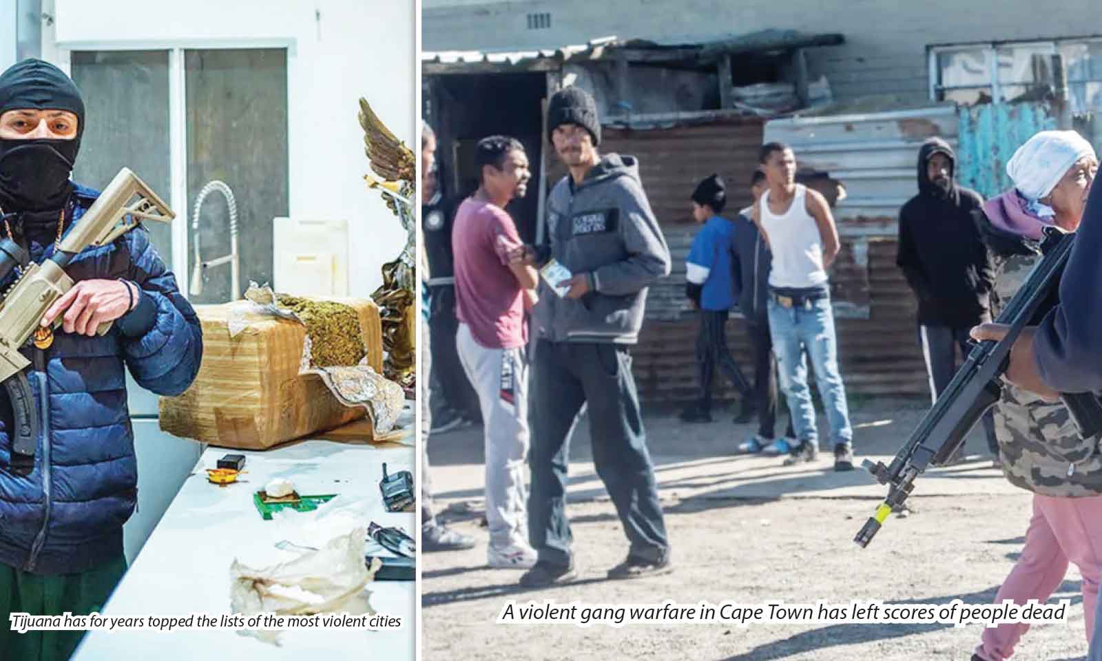 HOW DO CAPE TOWN’S GANG  WARS COMPARE WITH WORLD’S MOST DANGEROUS MEGA CITIES?