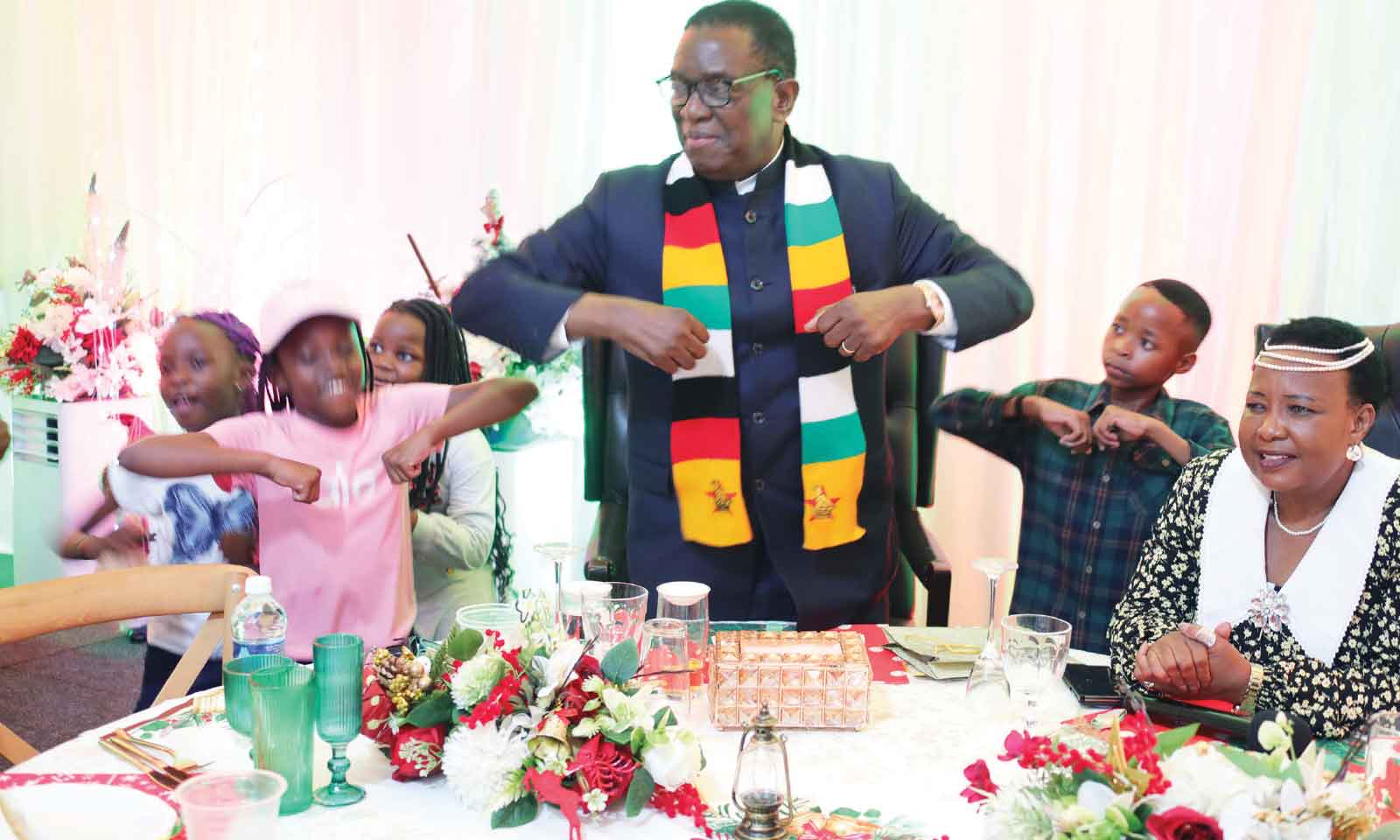 Christmas at Zimbabwe House: Just family fun