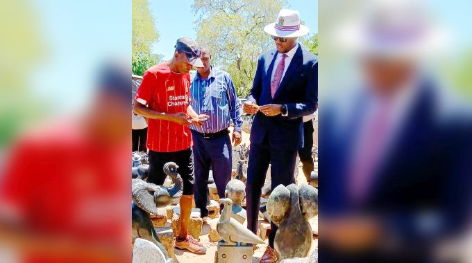 Government impressed by Victoria Falls vending sites. . . eyes world-class upgrades