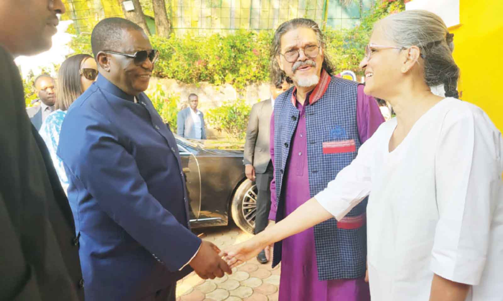 VP Chiwenga praises India’s preservation of cultural information