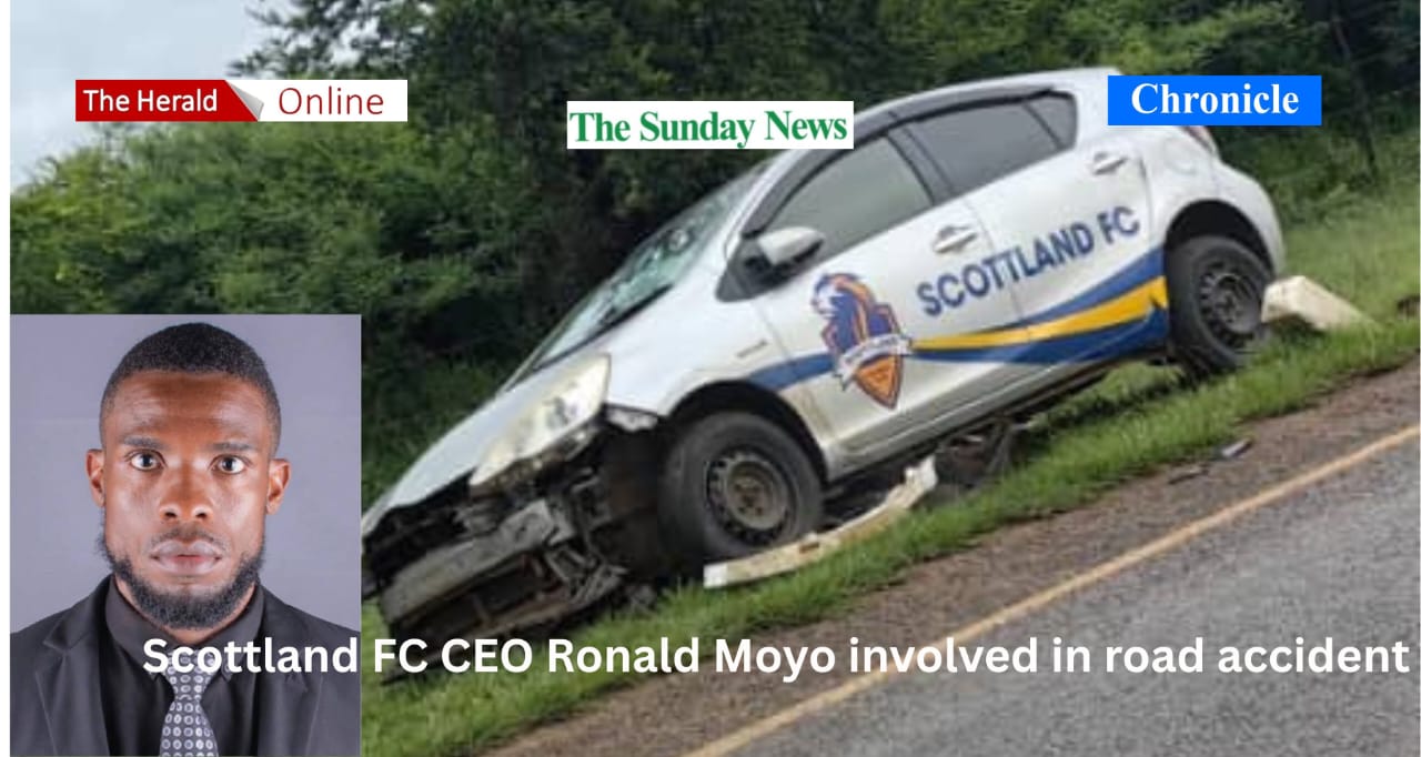 BREAKING : Scottland FC CEO Ronald Moyo in road accident