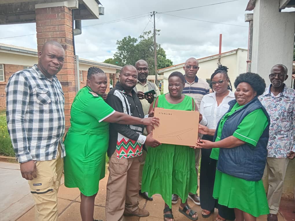Councilor donates Starlink kit to Inyathi District Hospital