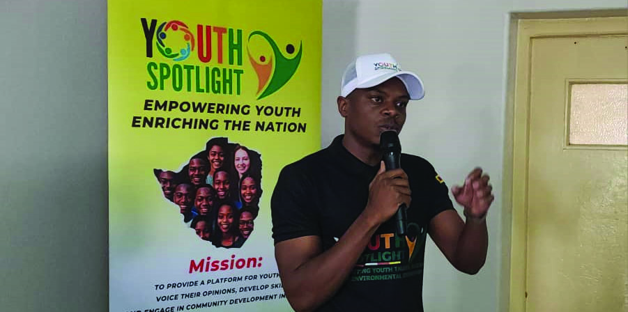 Youth Spotlight vice-chairman, Mr Norman Deeds