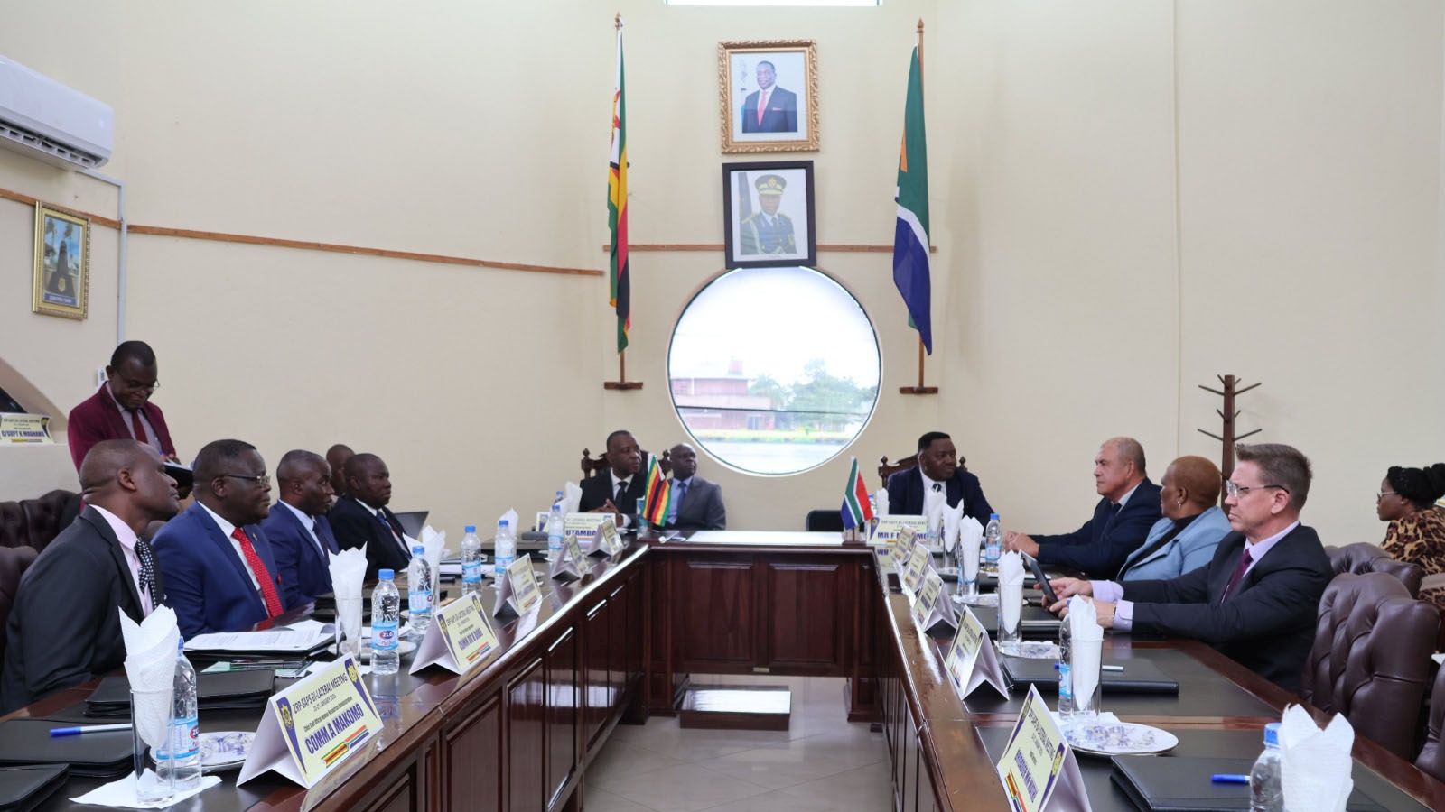 ZRP and South African Police Service hold bilateral meeting